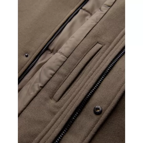  Férfi kabát OMBRE OM-COWC-0132 KHAKI 