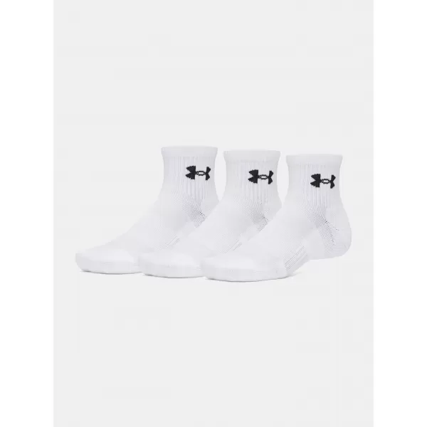  Zokni UNDER ARMOUR PERFORMANCE COTTON 3P QTR 6009686-100 FEHÉR 