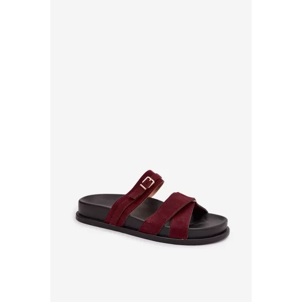  Női papucs BOTO SELORINA 41592 BURGUNDIA 