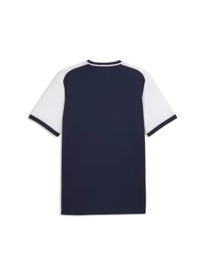 Férfi funkcionális póló PUMA TEAMLIGA26 MATCHDAY JERSEY 706544_06 PUMA NAVY/PUMA WHITE