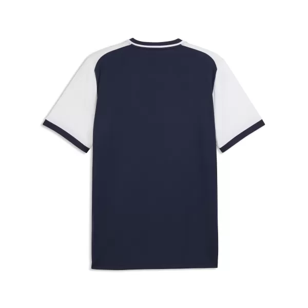  Férfi funkcionális póló PUMA TEAMLIGA26 MATCHDAY JERSEY 706544_06 PUMA NAVY/PUMA WHITE 