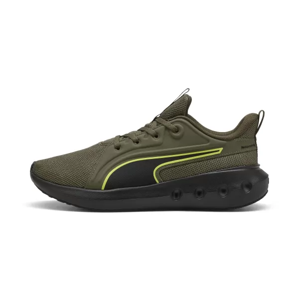  Csizma PUMA SOFTRIDE CARSON 310154_22 LODEN ZÖLD/FEKETE/LUX LIME 
