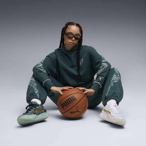  Női cipők PUMA STEWIE 4 HARRY POTTER 312373-01 PUMA FEHÉR/ZÖLD TEREP 