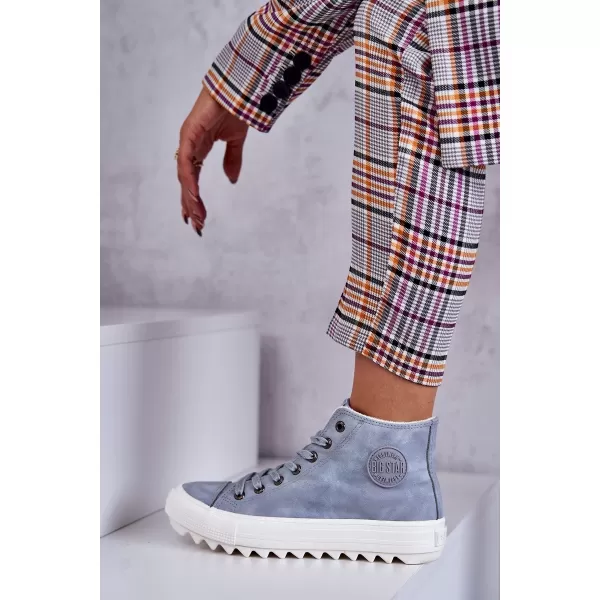  Női tornacipő BIG STAR EE274115 VILÁGOS KÉK Big Star Shoes 