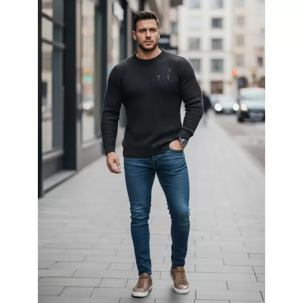  Férfi pulóver DSTREET WX1990 SZÜRKE 