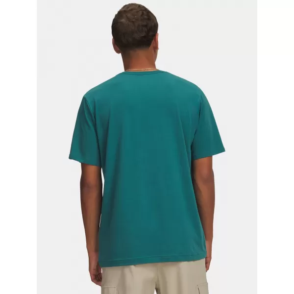 Férfi póló UNDER ARMOUR M 60/40S ARMOR GLOBE SS 6009261-338 ZÖLD 