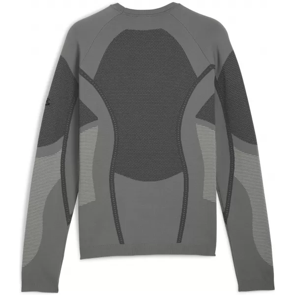  Férfi pulóver PUMA X SAN SAN GEAR KNIT LS 632549-08 HŰVÖS KÖZÉPSZÜRKE 