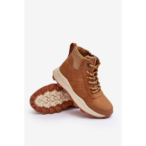  Gyermek téli cipő BIG STAR MM374202 CAMEL Big Star Shoes 