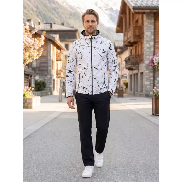  Férfi prémium softshell kabát ALTISPORT VOJ/ALM034JACK01 FEHÉR 