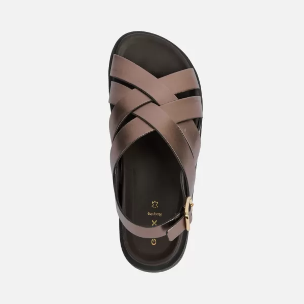  Női szandál GEOX ADELASH G012818 BARNA 