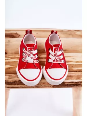 Gyermek tornacipő BIG STAR KK374051 RED Big Star Shoes
