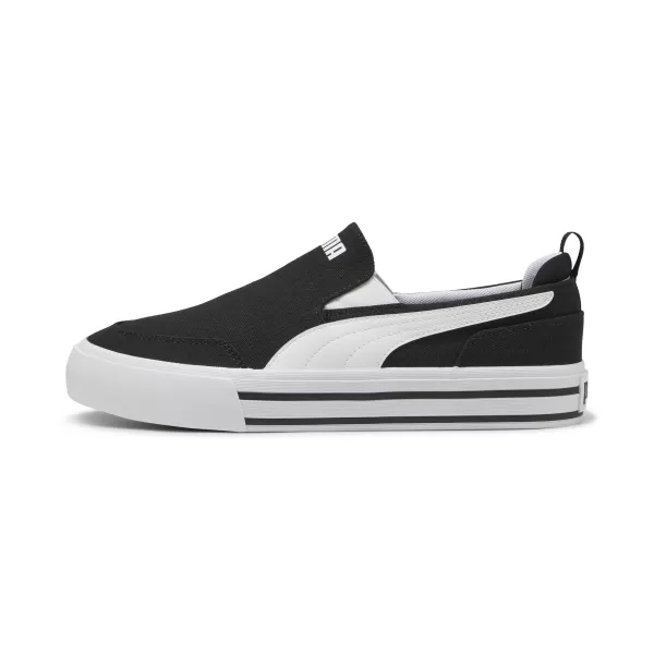  Csizma PUMA COURT CLASSIC VULC SLIPON 400216_02 PUMA FEKETE/PUMA FEHÉR 