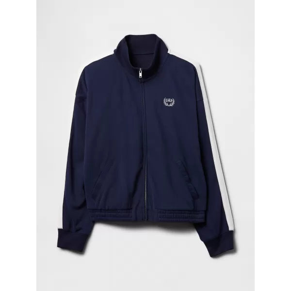 Női kabát GAP LOGO FULLZIP JACKET 732240-01 HADITENGERÉSZET EGYENRUHA 