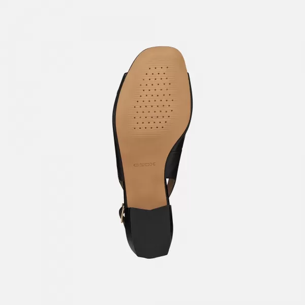  Női szandál GEOX NEW ERAKLIA 15 G012993 FEKETE 