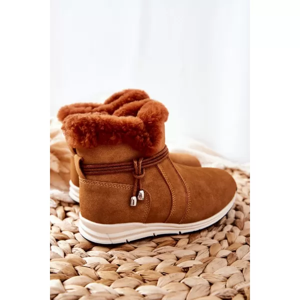  Gyermek hócsizma BIG STAR BB374058BS CAMEL Big Star Shoes 
