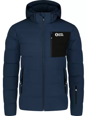 Férfi téli kabát NORDBLANC BRAMBLE NBWJM8258 KÉK