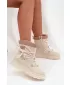 Női téli csizma LEE COOPER LCJ-25-44-3931 BÉZS