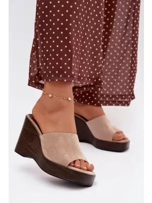 Női papucs BOTO RAVELIA 41346 KHAKI