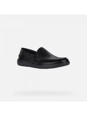 Férfi mokaszinok GEOX LEITAN G002548 FEKETE