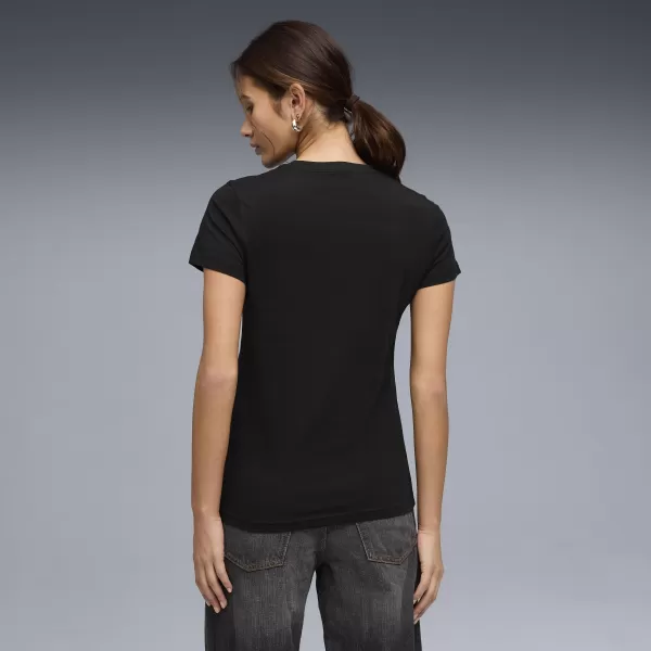  Női póló PUMA GRAPHICS TEE 3 691912_01 PUMA FEKETE 