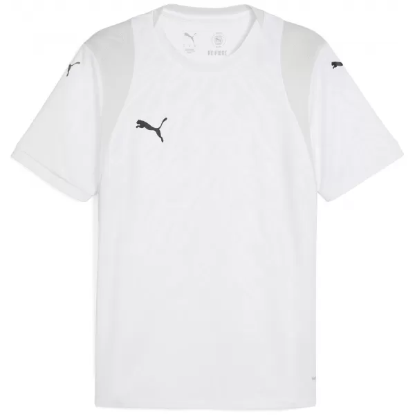  Férfi funkcionális póló PUMA TEAMCUP JERSEY 706272-04 PUMA FEHÉR/PUMA FEKETE 