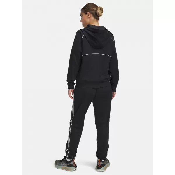  Női szett UNDER ARMOUR UA RIVAL TRICOT TRACKSUIT HD 6001966-001 FEKETE 