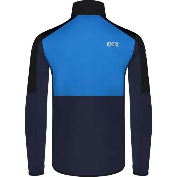  Férfi powerfleece pulóver NORDBLANC GROAN NBWFM8282 KÉK 