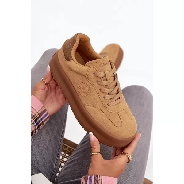  Női tornacipő BIG STAR SS274762 BARNA/BEGE Big Star Shoes 