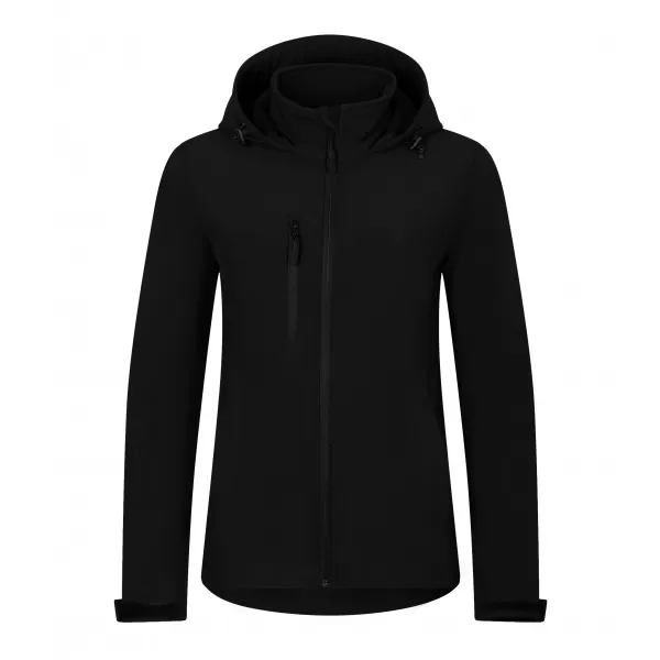  Női softshell kabát ALTISPORT NoPrint NP/ALW945 FEKETE 