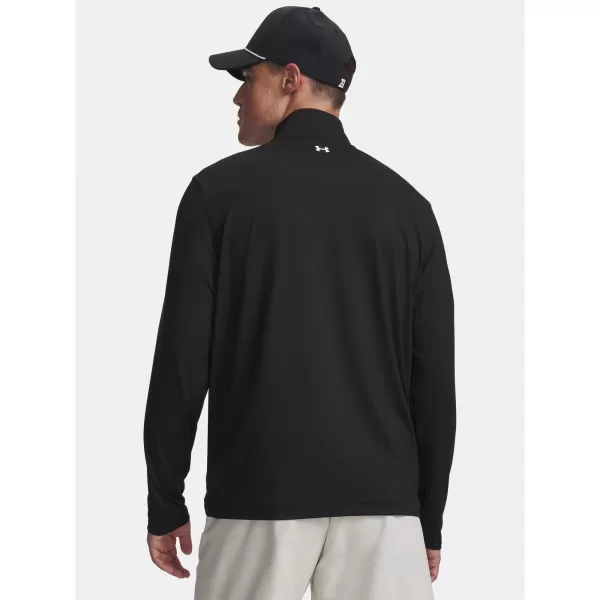  Férfi póló UNDER ARMOUR T2G 1/4 ZIP 6010129-001 FEKETE 