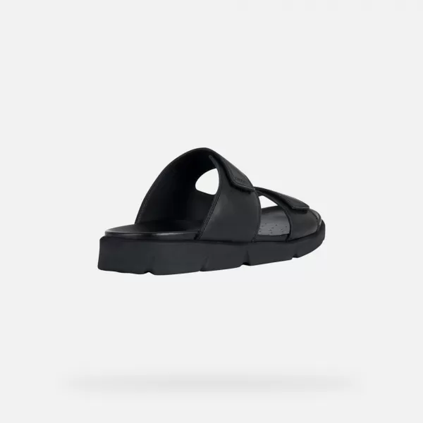  Férfi papucs GEOX XAND 2S G002593 FEKETE 