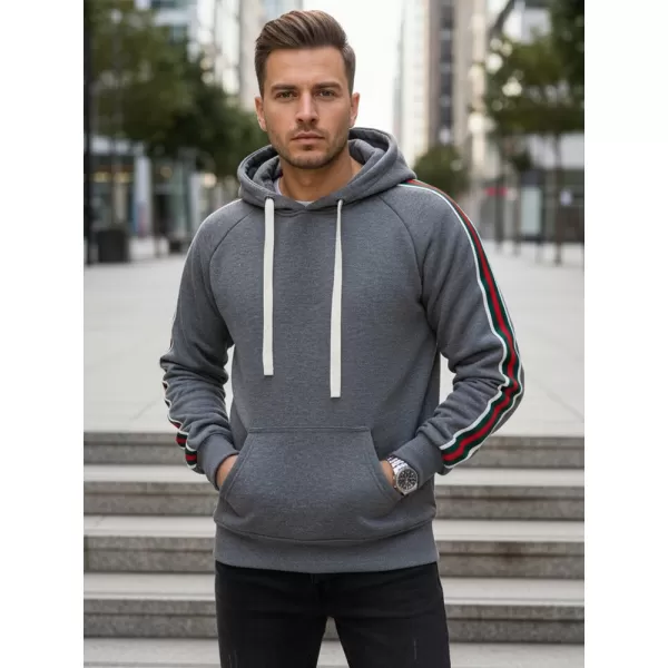  Férfi pulóver DSTREET BX5938 SZÜRKE 