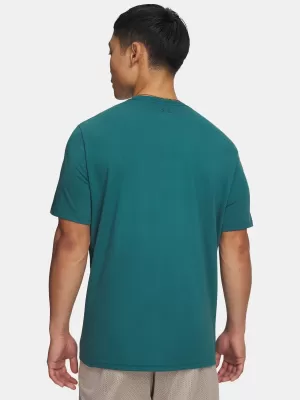 Férfi póló UNDER ARMOUR TEAM ISSUE WORDMARK SS 1329582-338 ZÖLD