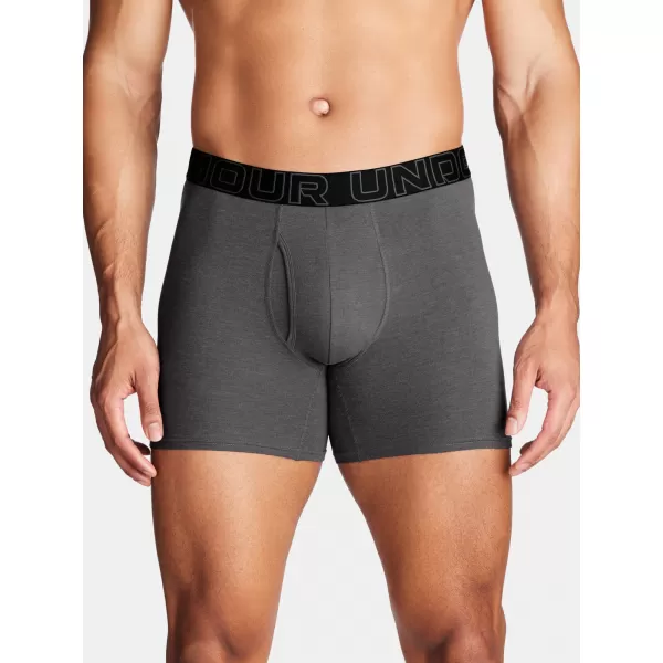  Férfi boxerek UNDER ARMOUR M PERF COTTON 6IN (3KS) 1383889-025 SZÜRKE 