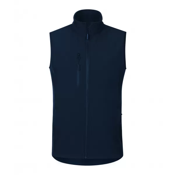  Férfi softshell mellény ALTISPORT NoPrint NP/ALM865 SÖTÉTKÉK 