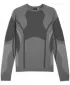 Férfi pulóver PUMA X SAN SAN GEAR KNIT LS 632549-08 HŰVÖS KÖZÉPSZÜRKE