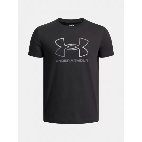  Fiú póló UNDER ARMOUR UA GL FOUNDATION SS 6005010-001 FEKETE 