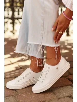 Női tornacipő BIG STAR NN274285 WHITE Big Star Shoes