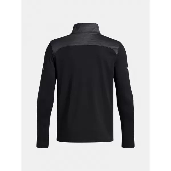  Fiú póló UNDER ARMOUR UA TECH UTILITY 1/4 ZIP 6005141-001 FEKETE 