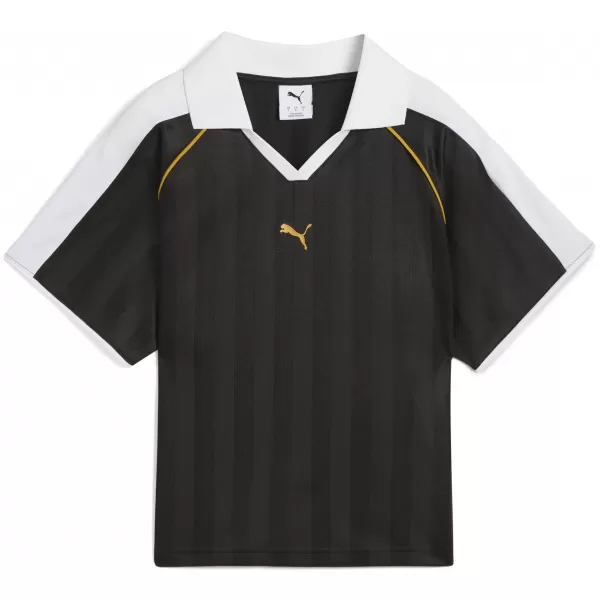 Funkcionális női póló PUMA T7 RELAXED FOOTBALL JERSEY 632157-01 PUMA FEKETE 