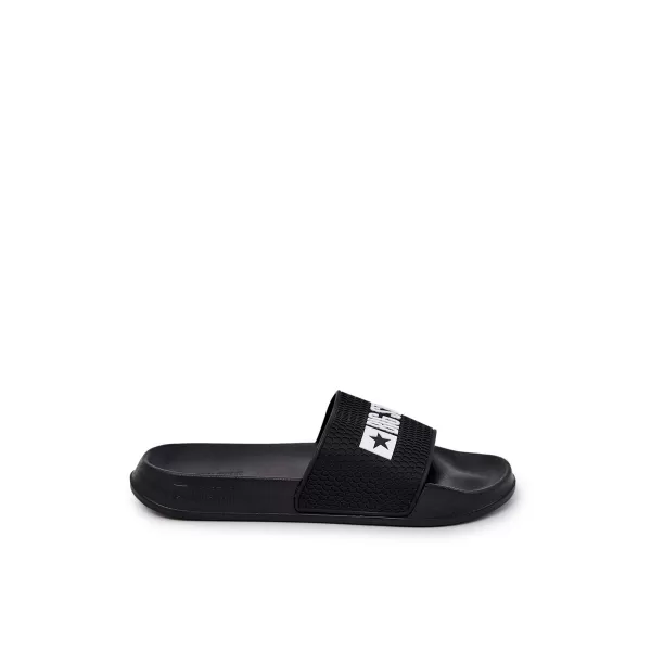  Férfi papucs BIG STAR JJ174505 BLACK Big Star Shoes 