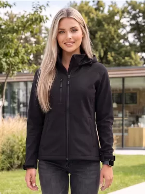 Női softshell kabát ALTISPORT NoPrint NP/ALW945 FEKETE