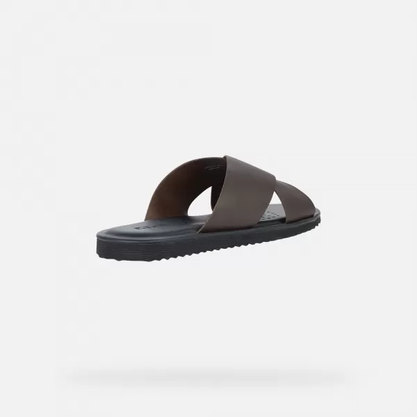  Férfi papucs GEOX ERICE G002619 FEKETE 
