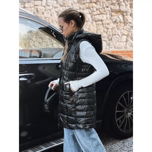  Női mellény DSTREET TY5257 FEKETE 