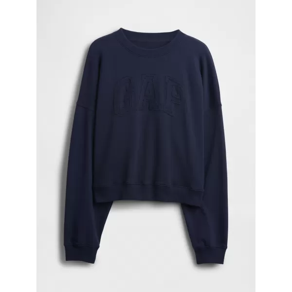  Női pulóver GAP LOGO SWEATSHIRT 799280-01 HADITENGERÉSZET EGYENRUHA 