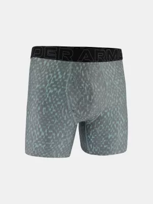 Férfi boxerek UNDER ARMOUR UA PERFORMANCE TECH - PRINT 6IN - 1PK 1383875-477 KÉK