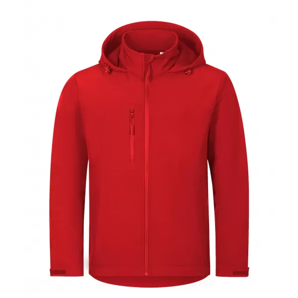  Férfi softshell kabát ALTISPORT NoPrint NP/ALM845 PIROS 