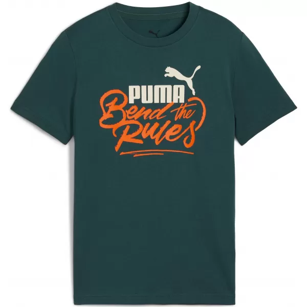  Gyermek póló PUMA MID90S GRAPHIC TEE III 688472-75 ZÖLD TEREP 