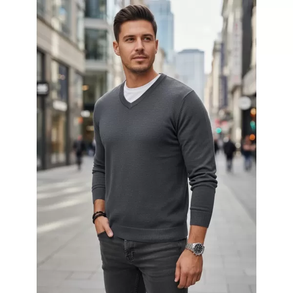  Férfi pulóver DSTREET WX2316 VILÁGOSSZÜRKE 