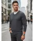 Férfi pulóver DSTREET WX2316 VILÁGOSSZÜRKE